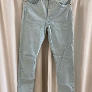 Levi's Pale Blue Denim Jeans